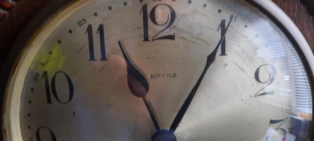 Kienzle Pendule Klok - Erfstuk, Antiek en Kunst, Ophalen of Verzenden