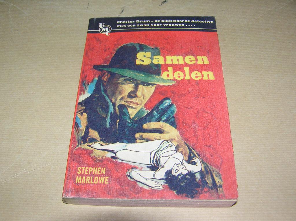  Samen delen-Stephen Marlowe(UMC Real 56), Boeken, Detectives, Ophalen of Verzenden, Zo goed als nieuw, Stephen Marlowe
