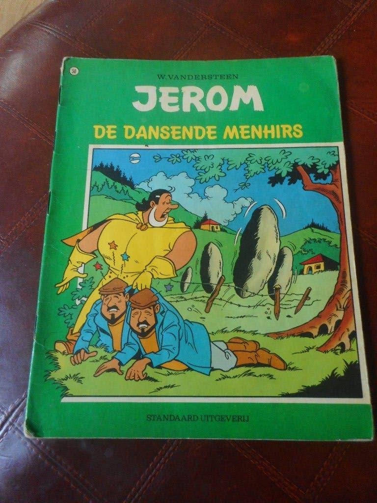 Jerom: de Dansende MENHIRS, Gelezen, Willy Vandersteen, Eén stripboek, Ophalen of Verzenden