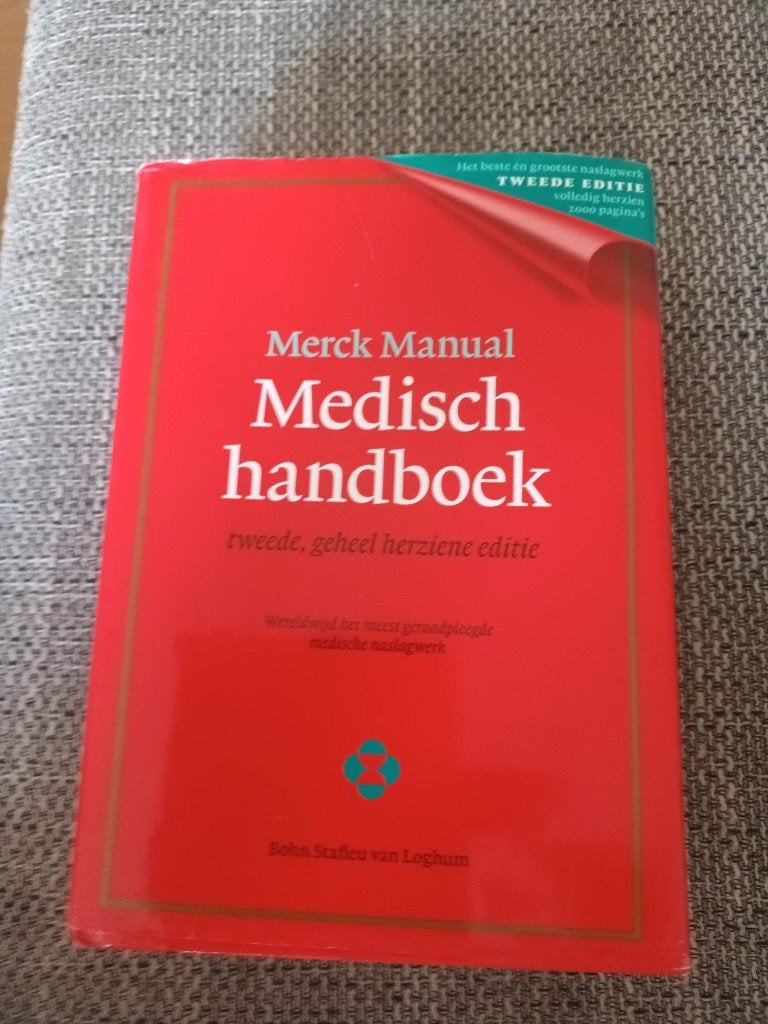 medisch handboek, Gelezen, Merck manuel, Overige wetenschappen, Ophalen of Verzenden
