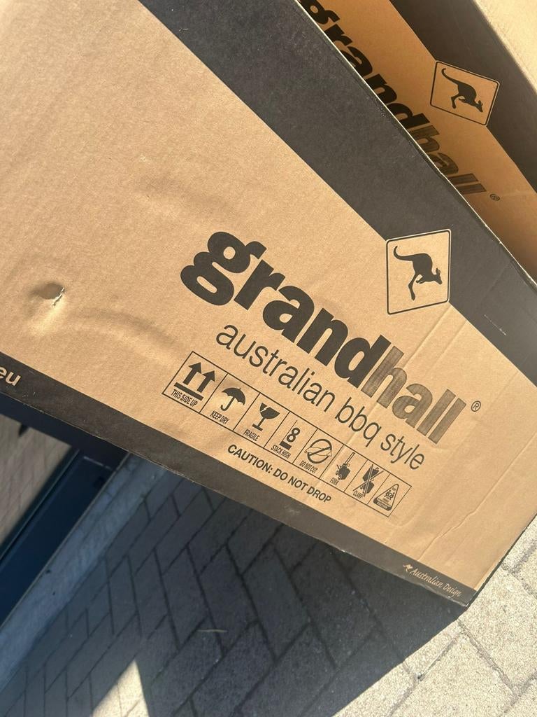 Grandhall Maxim G4 Trolley 20mb Gas BBQ - Nieuw in doos, Tuin en Terras, Barbecue-accessoires, Ophalen of Verzenden, Nieuw, Grandhall