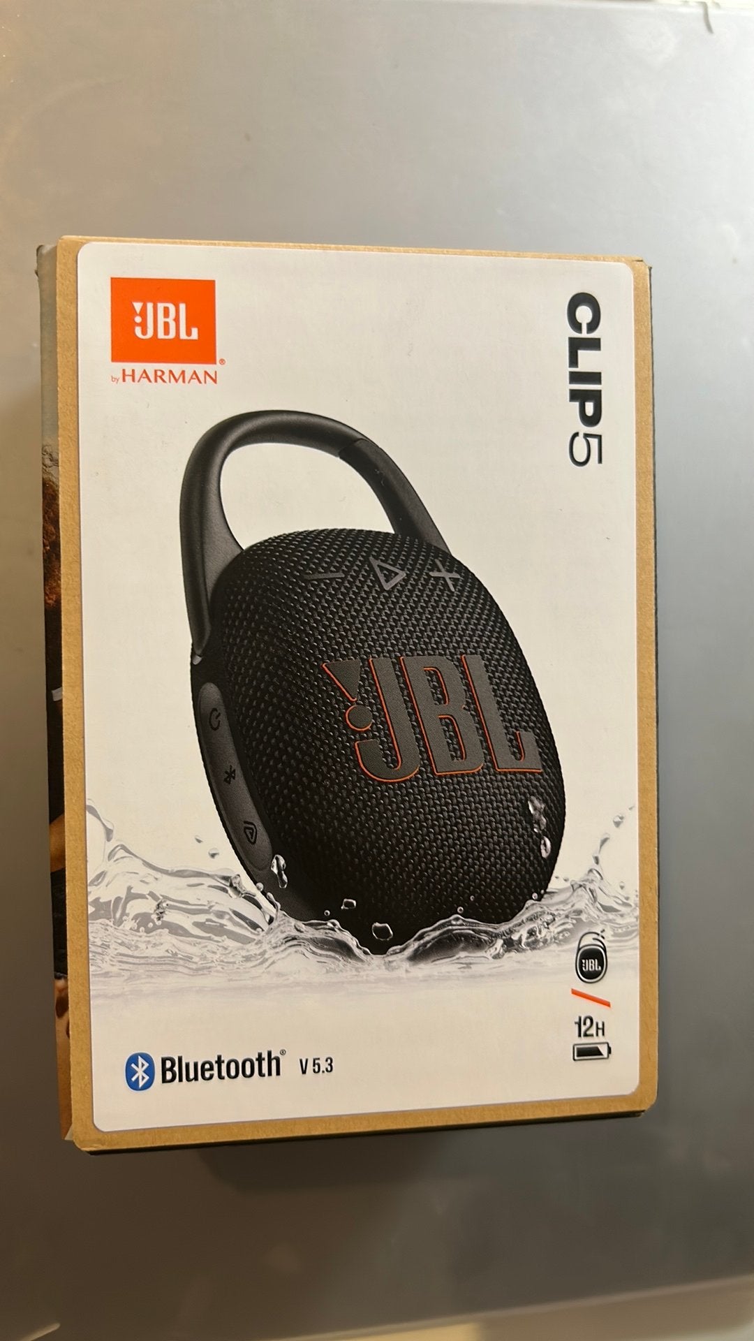 JBL Clip 5, Bluetooth, Ophalen of Verzenden, Draagbare speaker, JBL