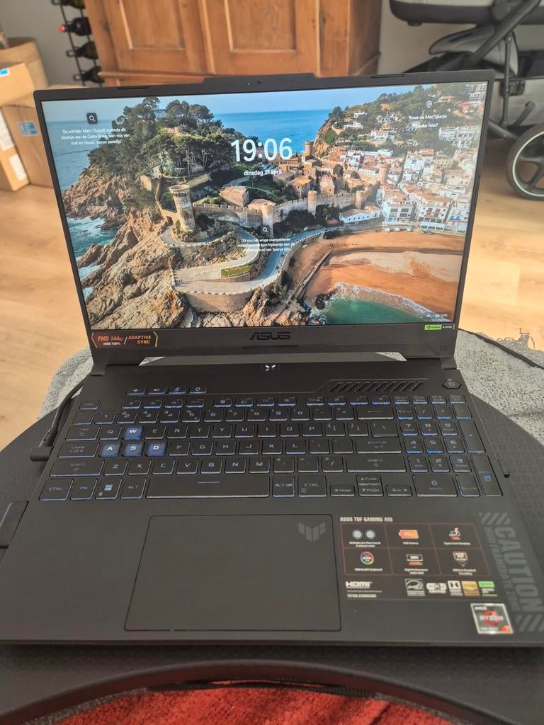 ASUS TUF A15 Gaming Laptop - RTX 4060 - Garantie, Computers en Software, Windows Laptops, Ophalen of Verzenden