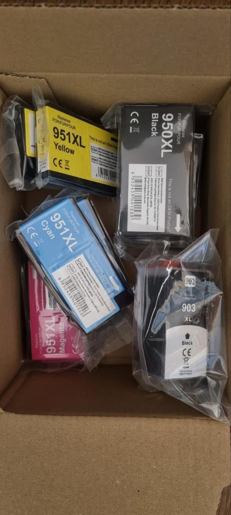Diverse inkt cartridges, Ophalen of Verzenden, Nieuw, Cartridge