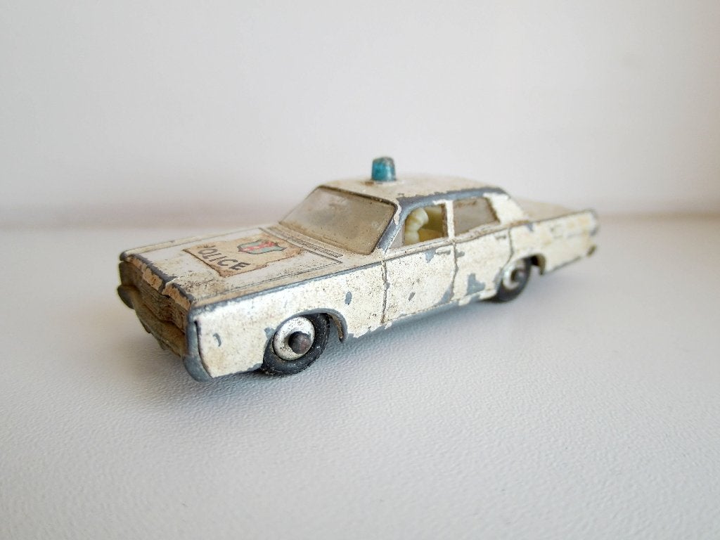 Vintage Matchbox Lesney No. 55d Mercury Police Car, Verzenden, Gebruikt, Auto