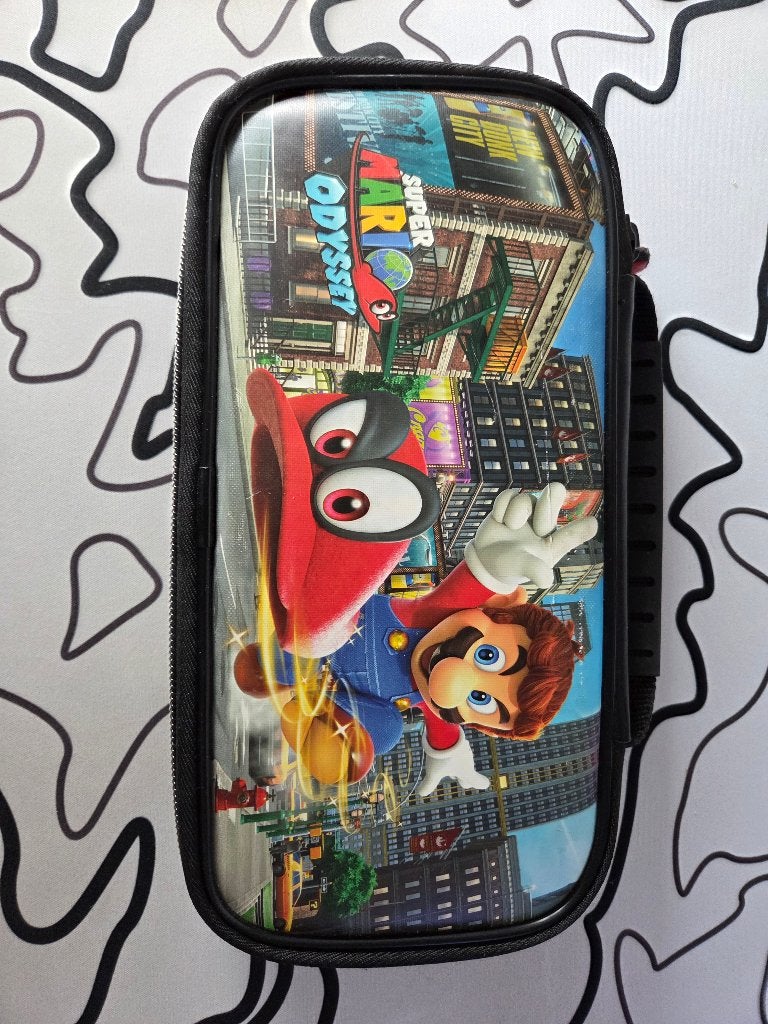 Mario oddysey case voor nintendo switch, Ophalen, Zo goed als nieuw, Overige modellen, Hoesje, Tasje of Behuizing