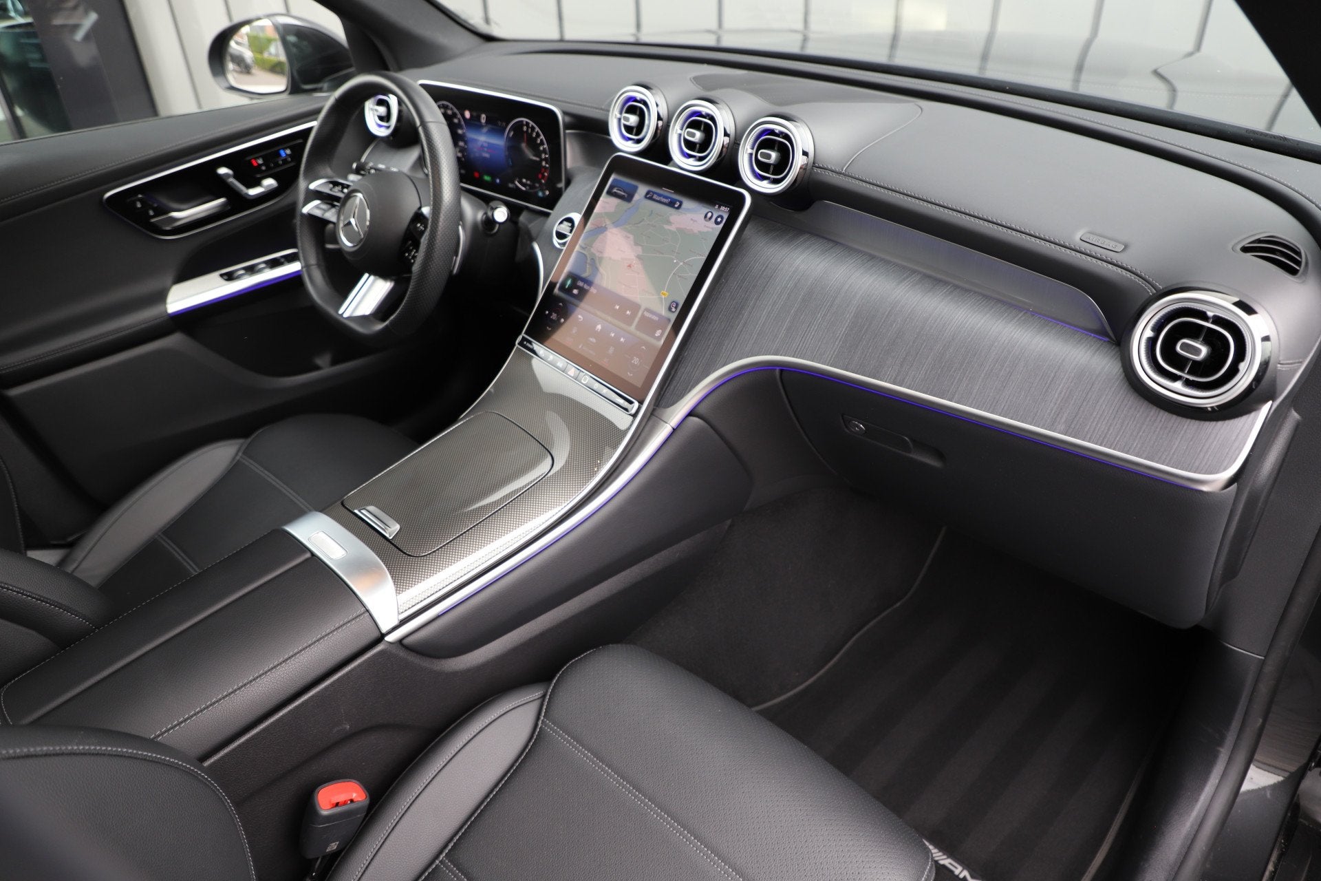 Mercedes-Benz GLC 400e AMG 4-Matic | 381PK | Massage | Keyle, Auto's, Mercedes-Benz, Automaat, Gebruikt, Vierwielaandrijving, SUV of Terreinwagen
