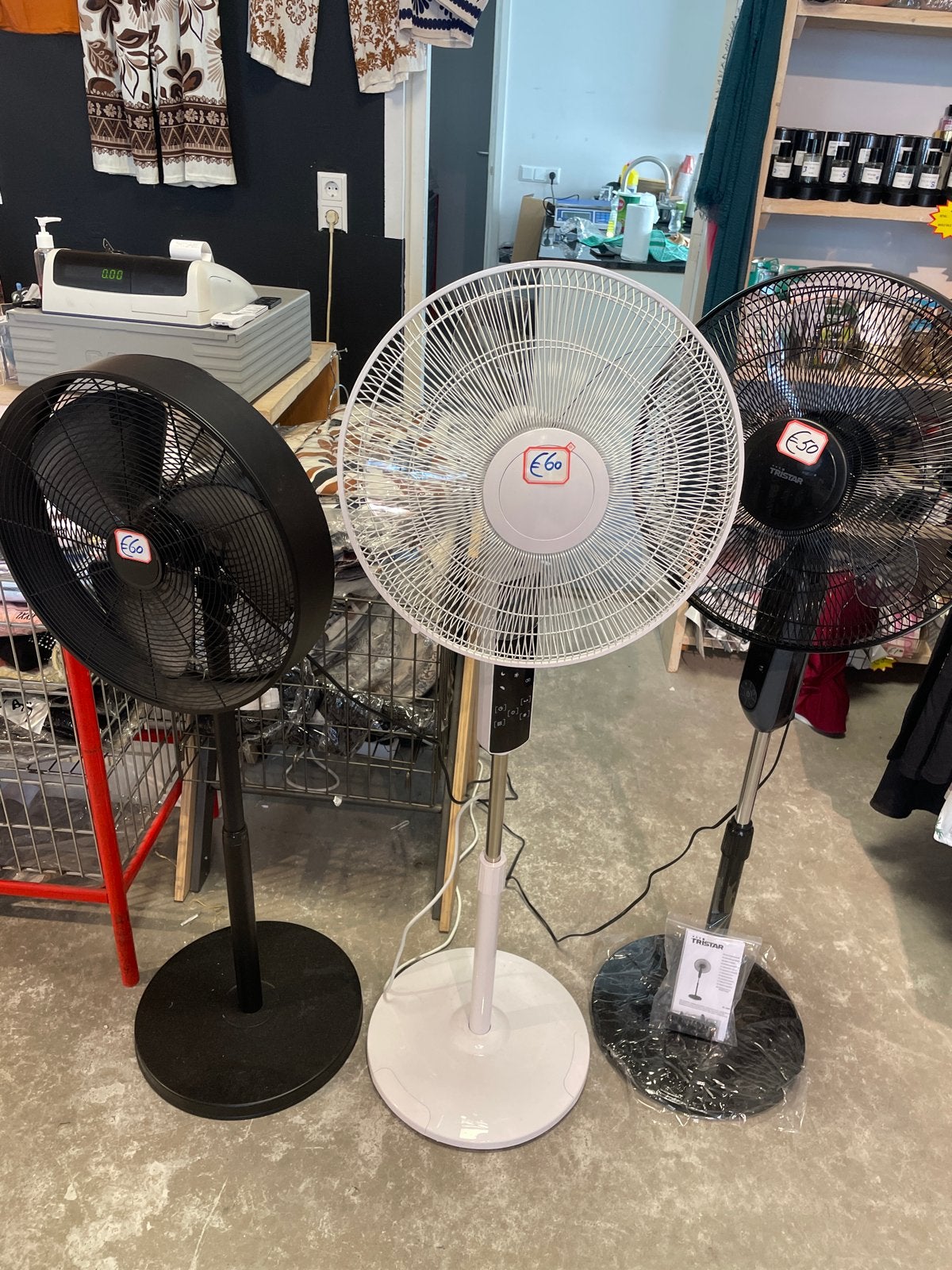 Diverse ventilatoren vanaf 15€, Ophalen, Gebruikt, Statiefventilator