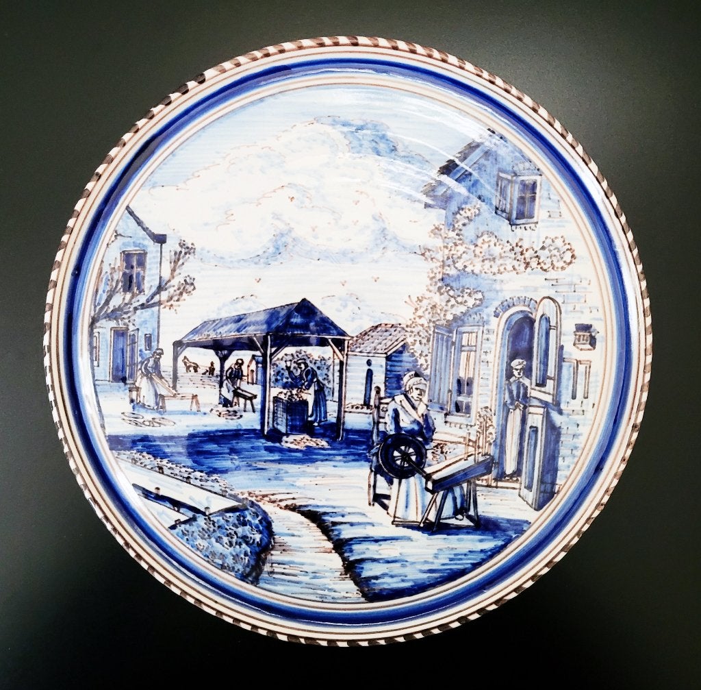 Bord Fries aardewerk, Ophalen of Verzenden