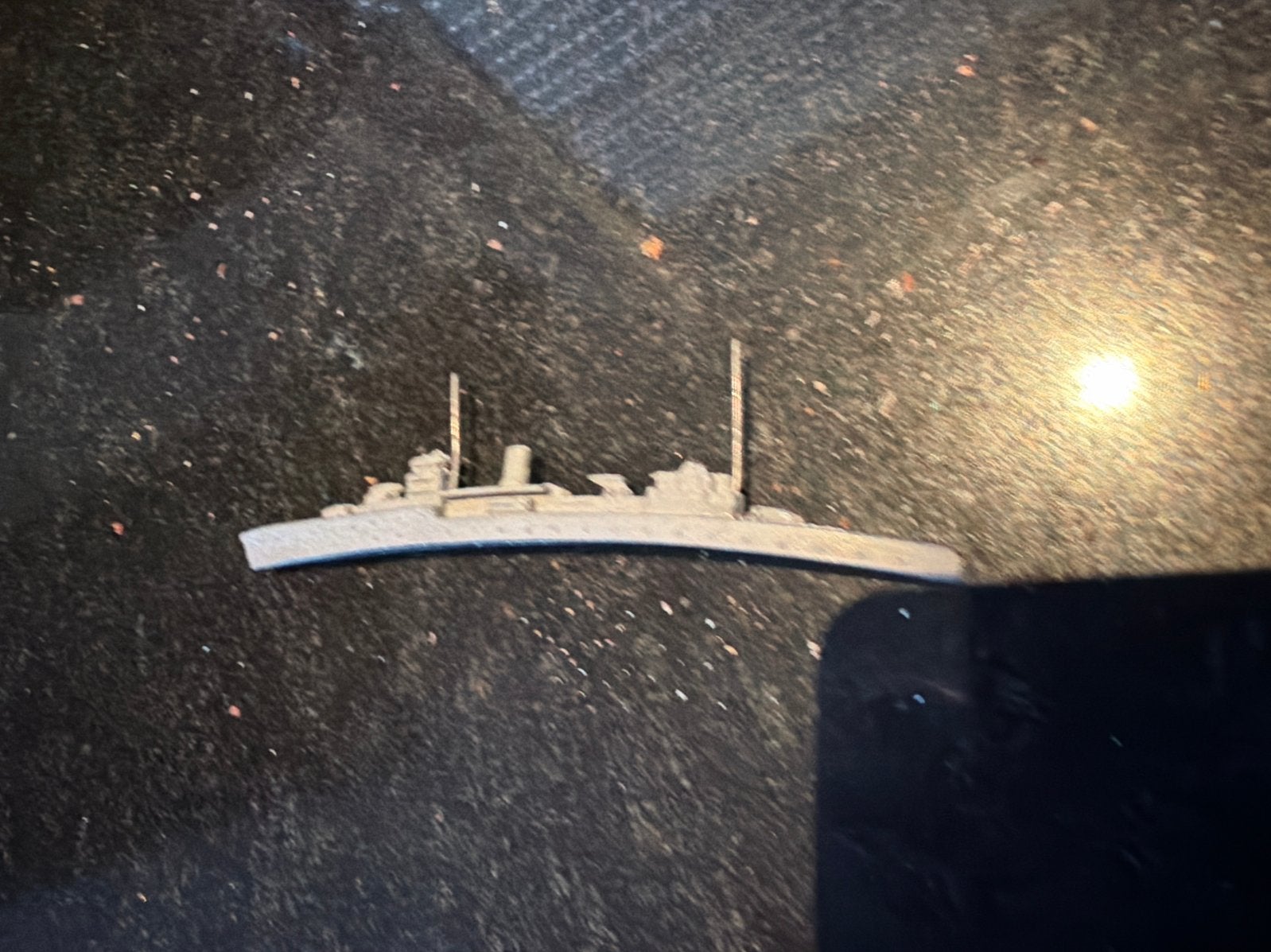 Zeldzaam Dinky Toys schip - Vooroorlogs model, Hobby en Vrije tijd, Modelauto's | 1:43, F, Gebruikt, Ophalen of Verzenden, X