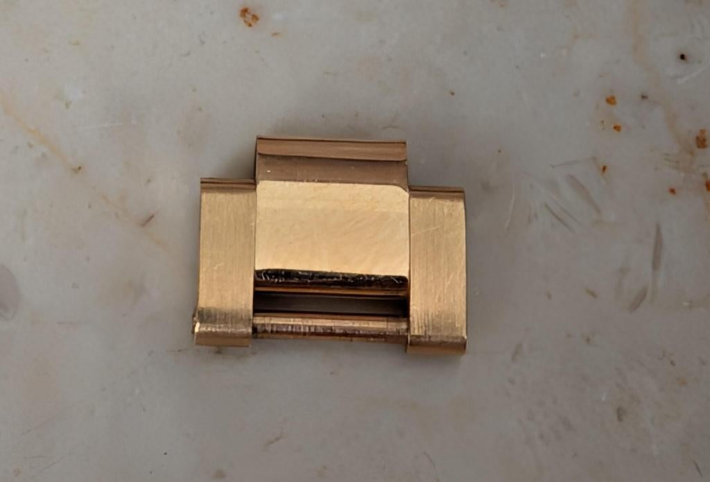 Rolex Oyster Armbandschakel Geelgoud 20mm Origineel, Sieraden, Tassen en Uiterlijk, Horloges | Heren, Rolex, Polshorloge, Ophalen of Verzenden