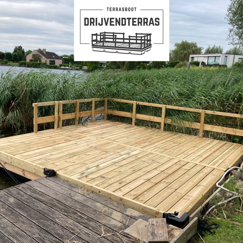 Terras op het water | drijvende vlonder en steiger, Info@drijvendterras.com, Nieuw, Ophalen of Verzenden, Cannenburgerweg 63k, Ankeveen
