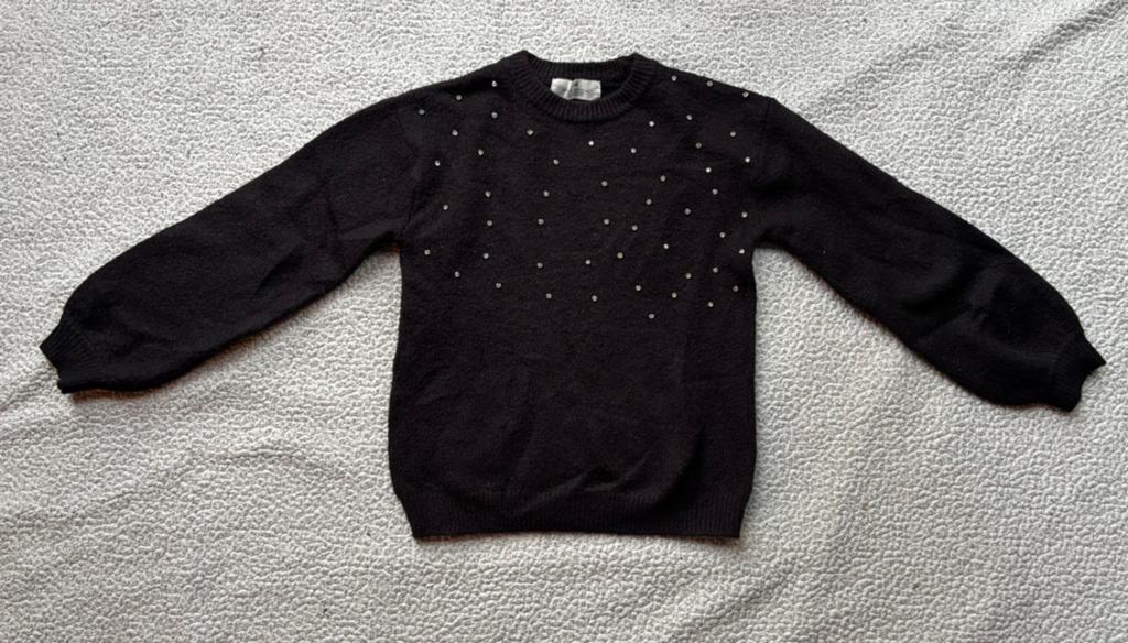H&M trui glitters 134-140, Kinderen en Baby's, Kinderkleding | Maat 134, Ophalen of Verzenden, Zo goed als nieuw, Meisje, Trui of Vest