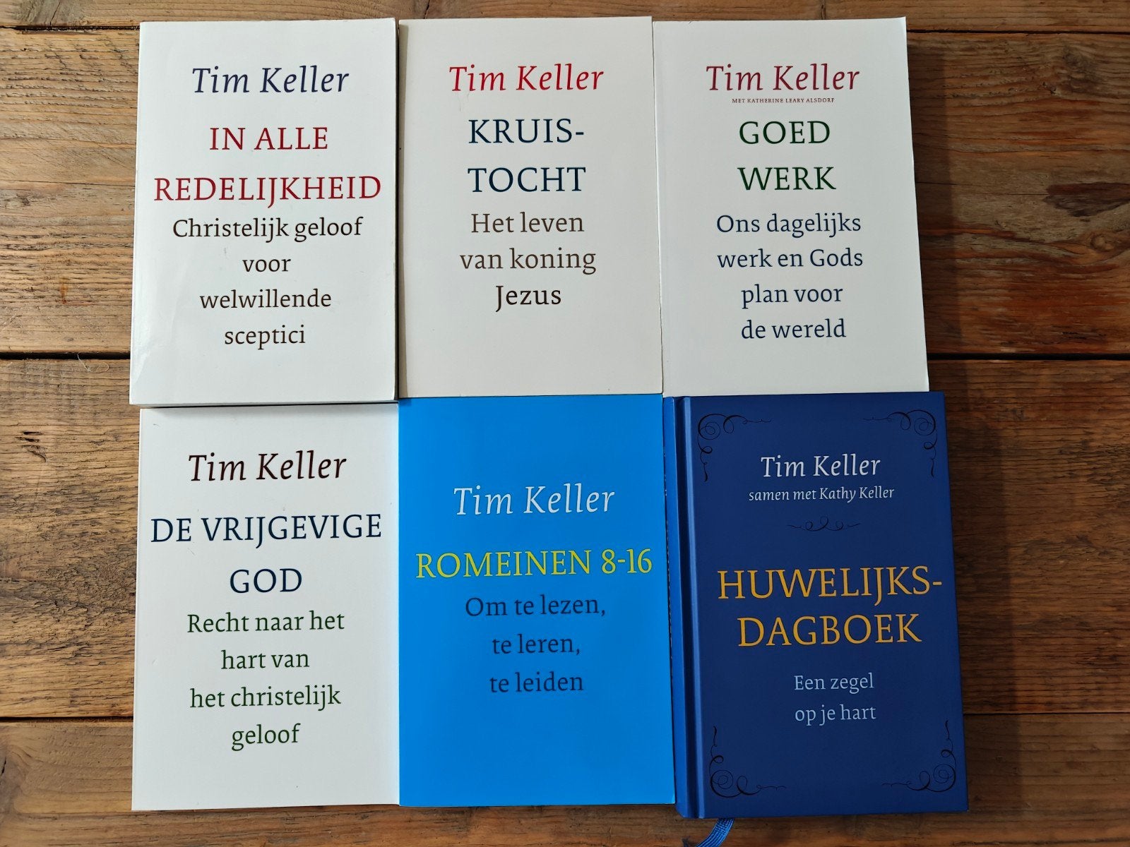 6 Boeken van Tim Keller., Boeken, Ophalen of Verzenden, Zo goed als nieuw
