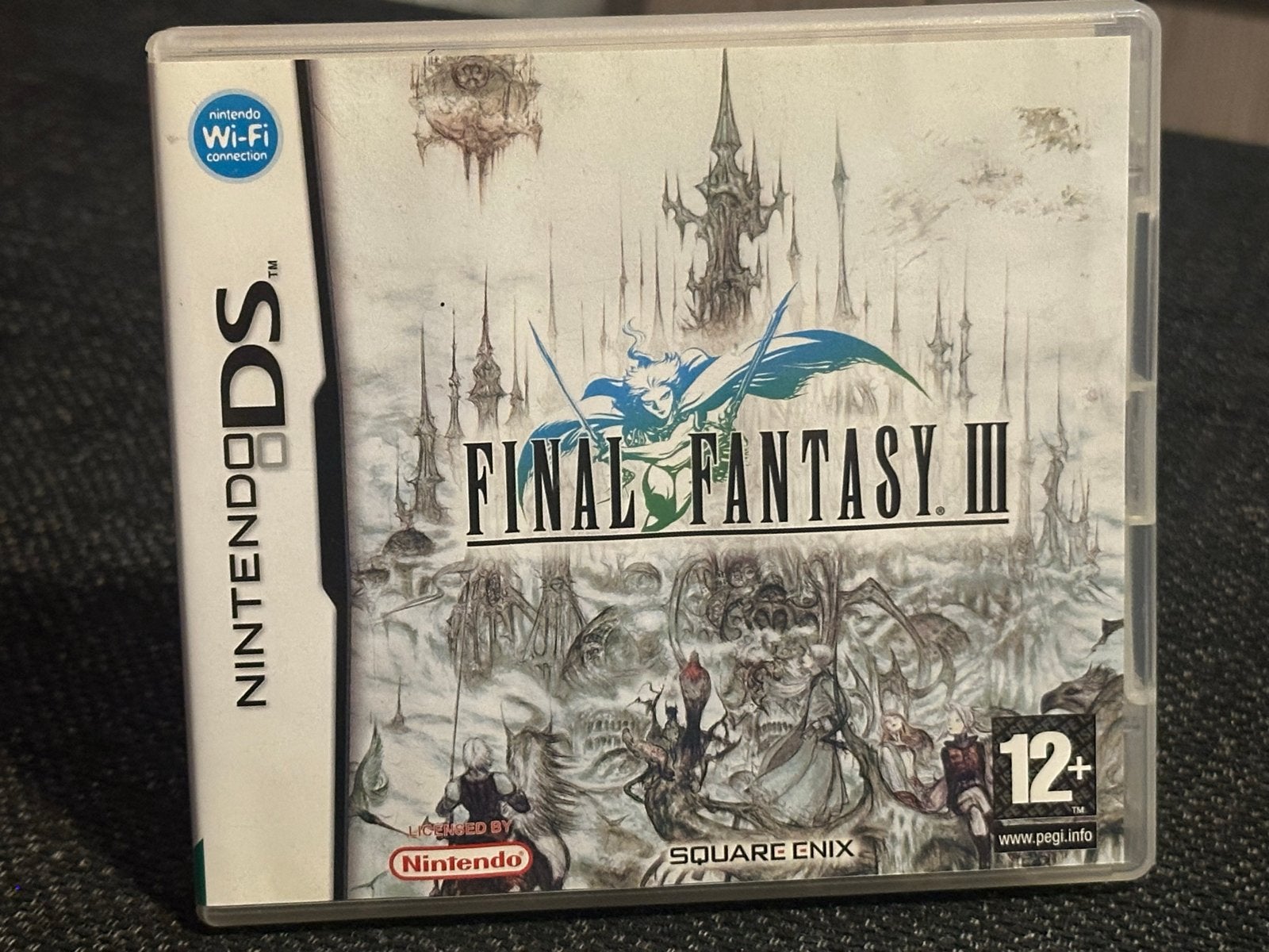 Final Fantasy III Nintendo DS - Avontuur RPG, Online, 1 speler, Ophalen of Verzenden, Zo goed als nieuw