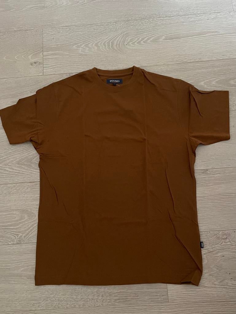 Heren t-shirt Duomo maat L NIEUW, Ophalen of Verzenden, Nieuw, Maat 52/54 (L), Bruin