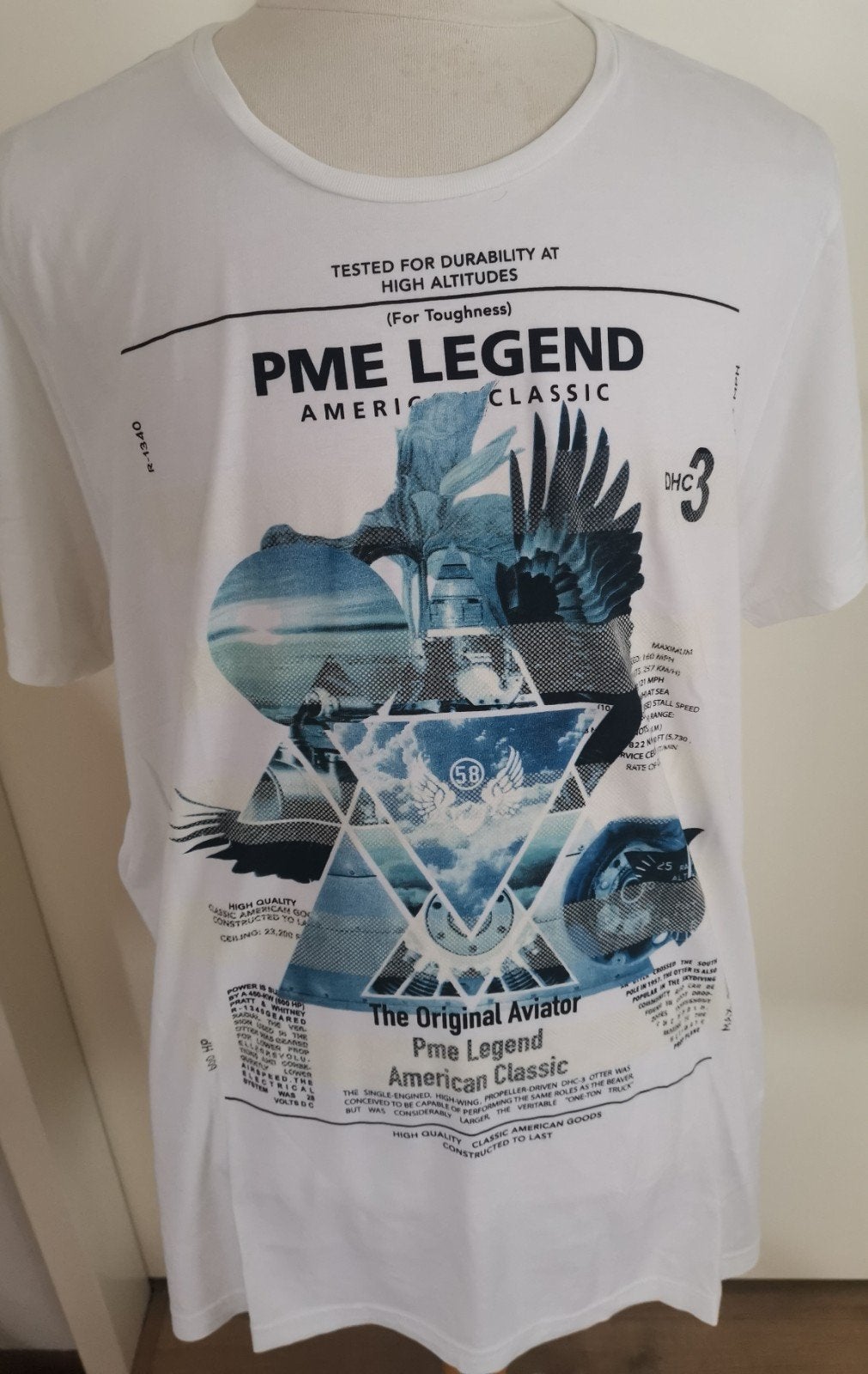 PME LEGEND T shirt maat 3XL, Kleding | Heren, PME LEGEND, Verzenden, Wit, Shirt