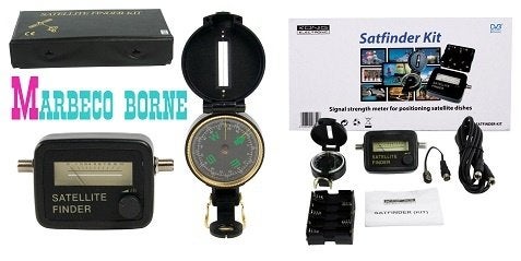 Satfinder Kit, Satelliet zoeker set, Satelliet meter