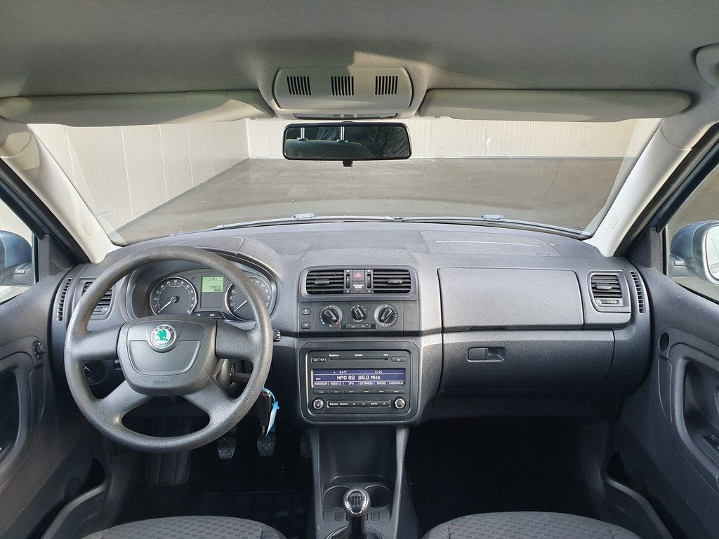 Skoda Fabia Combi 1.2 TDI Greenline CRUISE/AIRCO/TRHAAK, Auto's, Skoda, Voorwielaandrijving, Euro 5, 1199 cc, Blauw