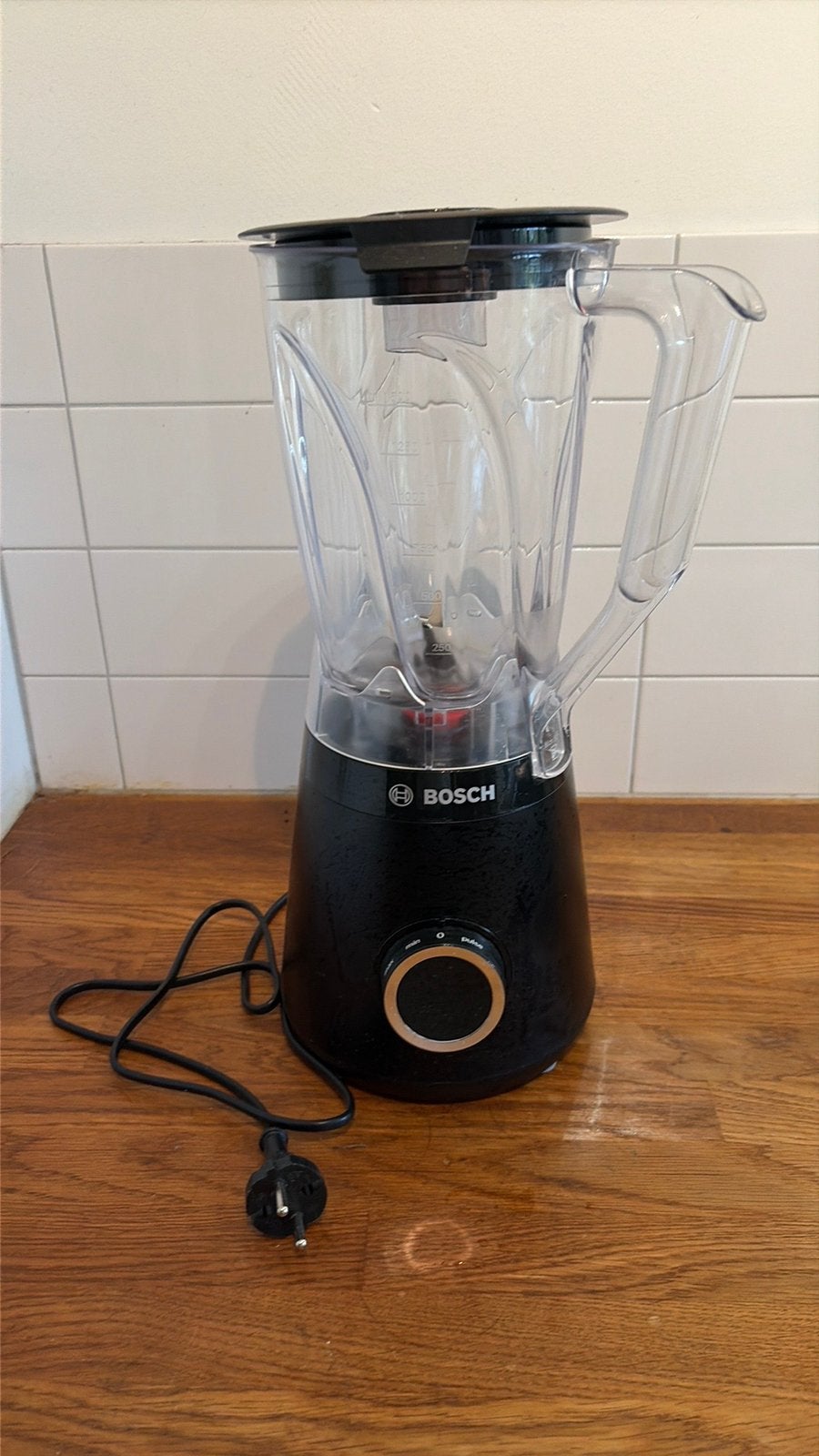 Bosch Serie 4 Blender VitaPower 1200 W Zwart, Ophalen of Verzenden, Zo goed als nieuw, Blender