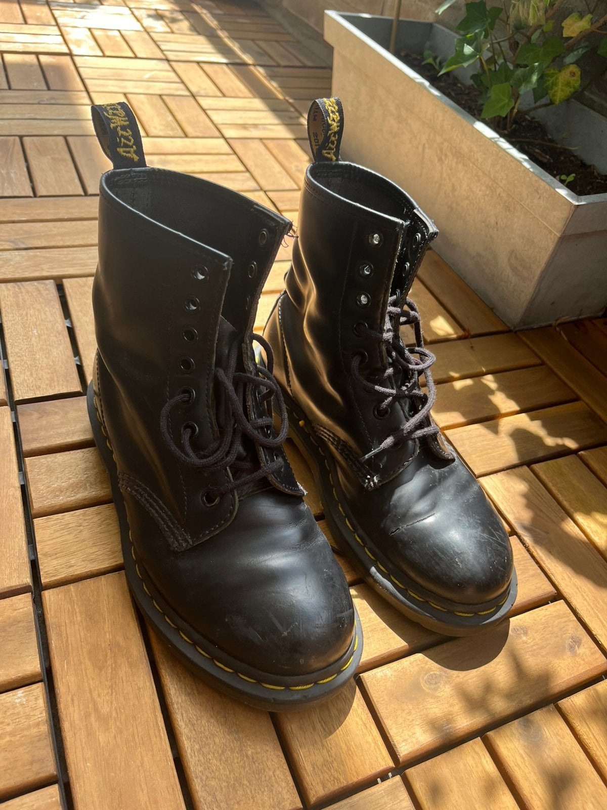 Dr. Martens originals, Ophalen of Verzenden, Gedragen, Zwart