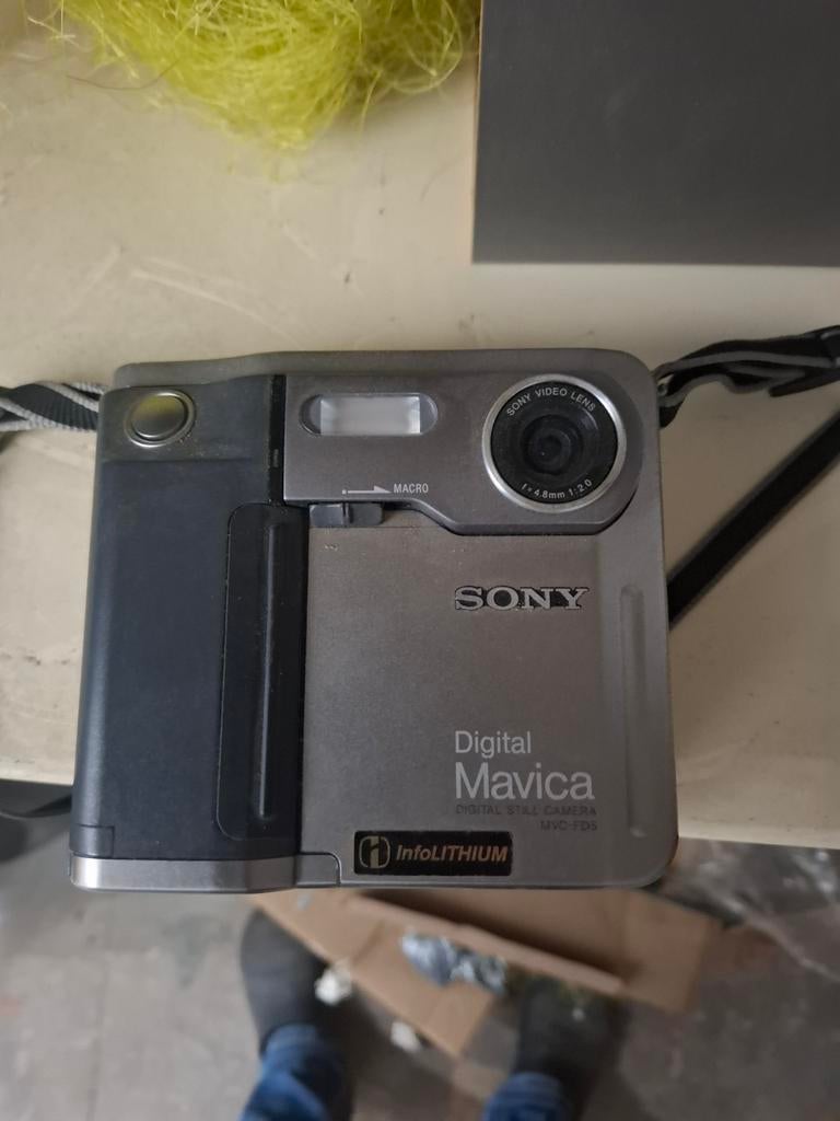 Sony Digital Mavica MVC-FD91 - Werkend, Audio, Tv en Foto, Fotocamera's Digitaal, Gebruikt, Compact, Ophalen of Verzenden, Sony