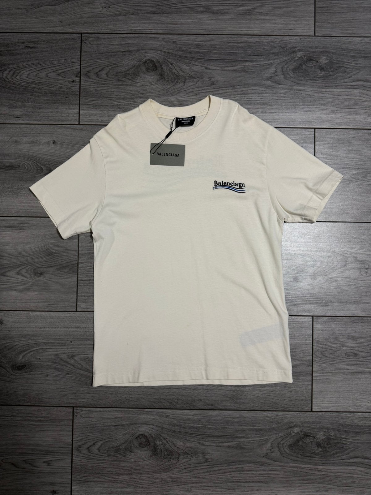 Balenciaga Tshirt, Kleding | Heren, T-shirts, Ophalen of Verzenden, Zo goed als nieuw, Maat 46 (S) of kleiner, Wit