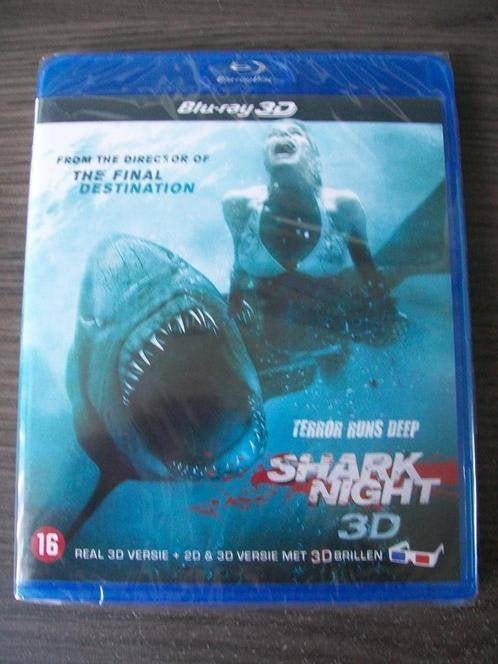 Blu-ray 3D SHARK NIGHT (2-disc) nieuw in seal, Engels, Vanaf 16 jaar, Verzenden, Nederlands