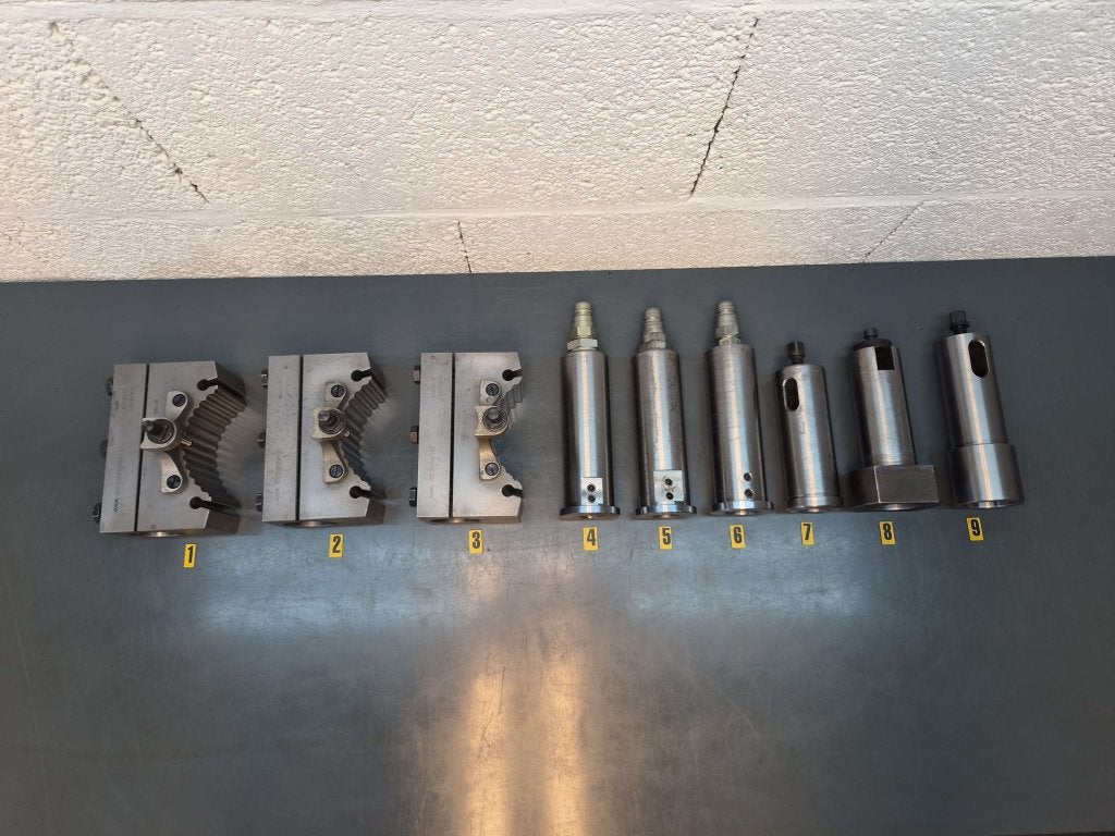 AXA Multifix C / Type C 50mm ronde houders + Boor houders, Doe-het-zelf en Verbouw, Niet ingevuld, Gebruikt, Niet ingevuld, Ophalen of Verzenden