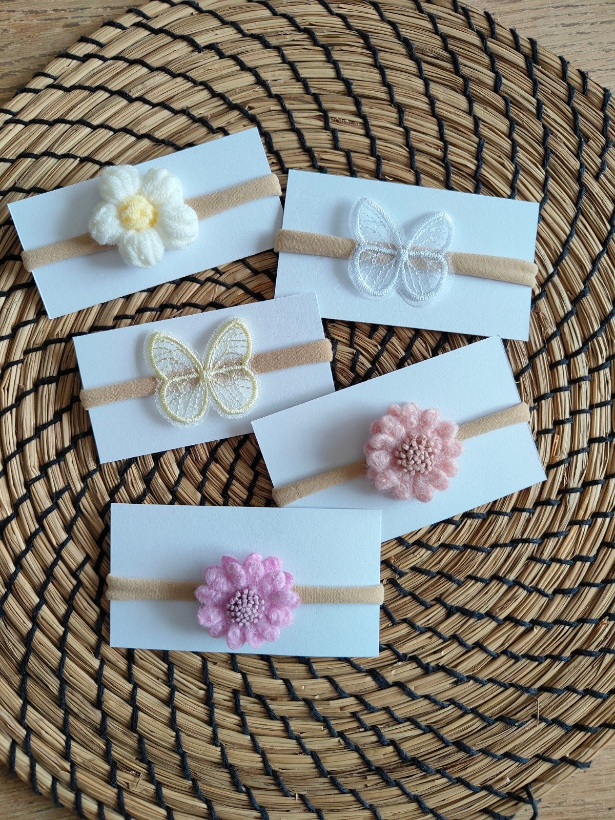 Haarbandjes voor de allerkleinsten, Ophalen of Verzenden, Handgemaakt, Nieuw, Haarband