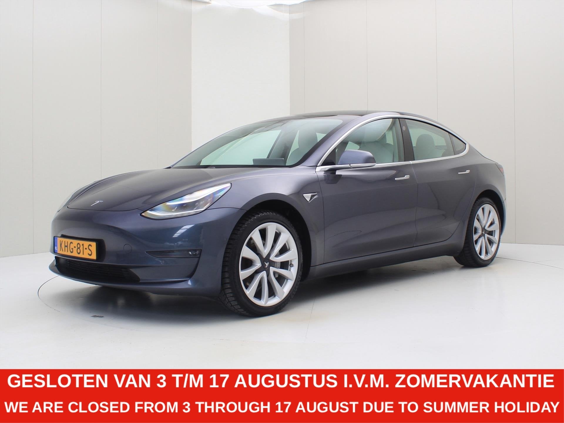 Tesla Model 3 Long-Range AWD 351pk 75 kWh 87,3 % Soh [ TREKH, Automaat, Adaptive Cruise Control, 351 pk, Vierwielaandrijving