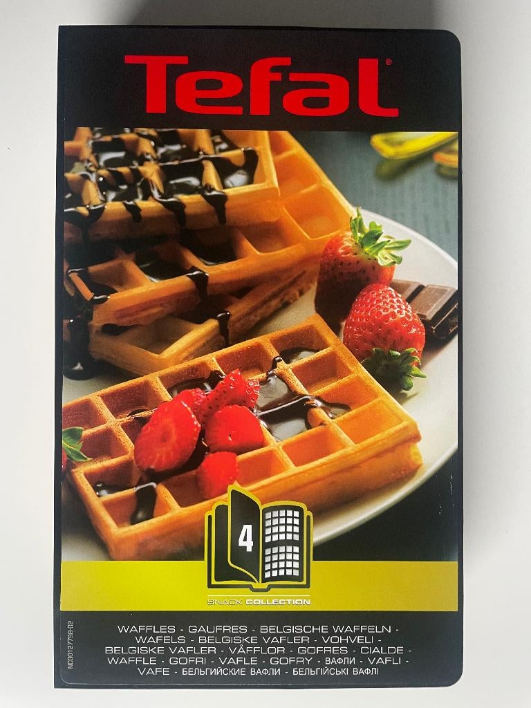 Tefal snack collection plaat nr # 4 Wafel NIEUW, Ophalen of Verzenden, Vaatmachinebestendige platen, Nieuw