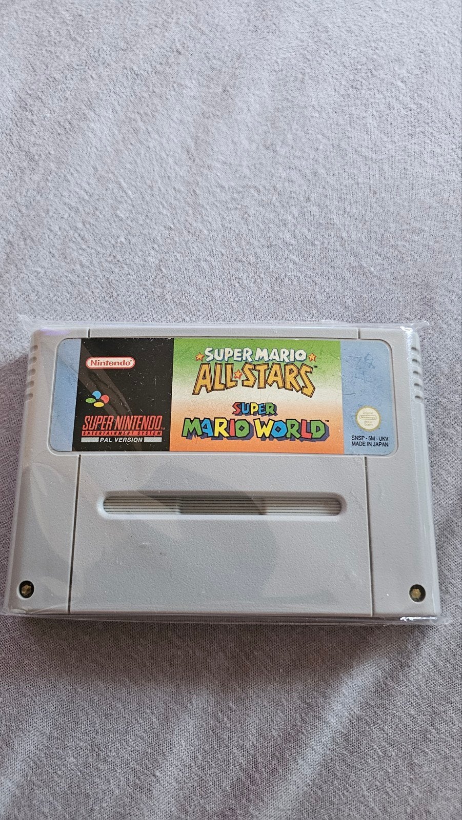 Super Mario All-Stars + Super Mario World SNES PAL, Ophalen, Gebruikt, 1 speler, Vanaf 3 jaar