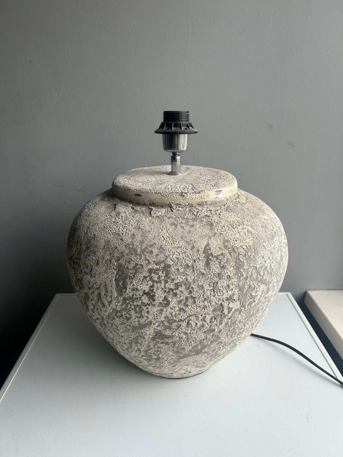 Landelijke lamp, zwaar en robuust, Ophalen, Zo goed als nieuw