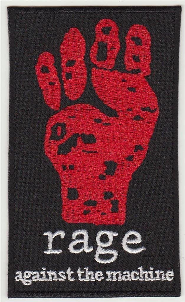 Rage Against the Machine patch embleem, Verzenden, Nieuw, Kleding