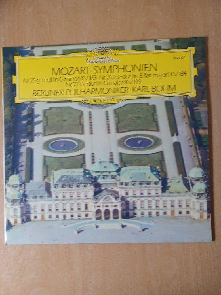 Mozart Symfonieën - Berliner Philharmoniker - Karl Böhm LP, Ophalen, LP, Gebruikt, Symfonie