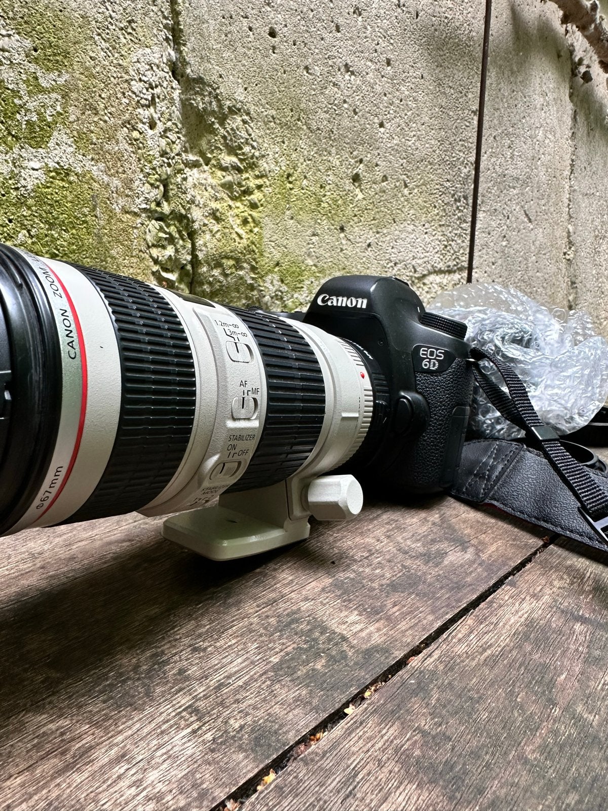 Canon EOS 6D met 2 lenzen, flitser, batterijgrip en tas, Canon, Camera, Ophalen of Verzenden, Gebruikt
