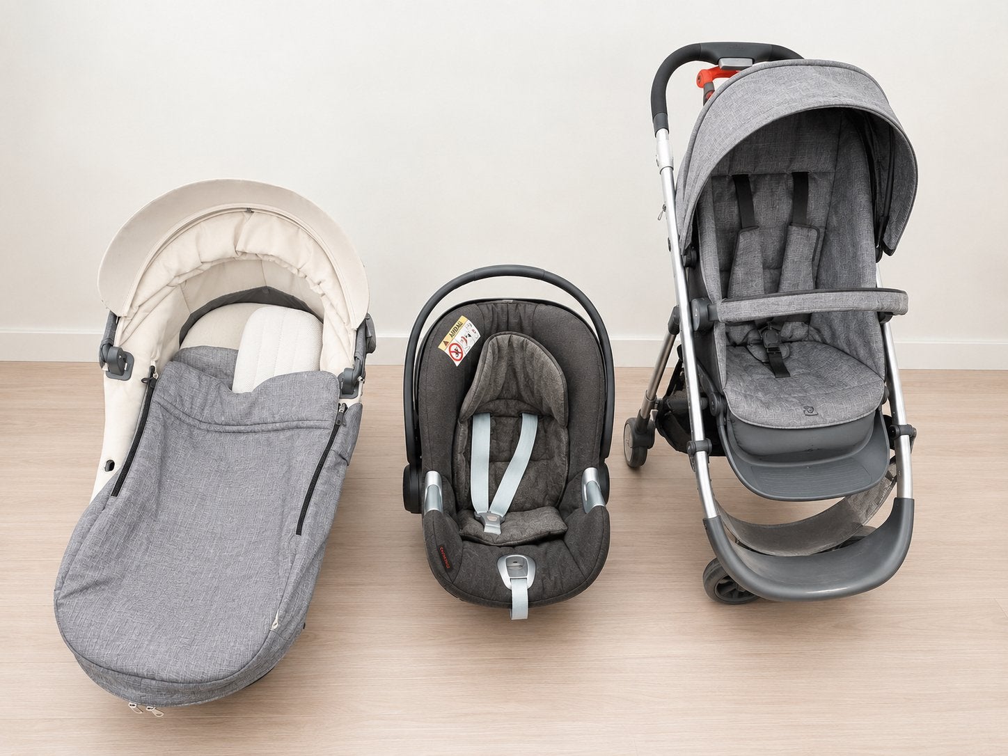 Stokke kinderwagen set, Gebruikt, Ophalen of Verzenden, Met autostoeltje, Kinderwagen
