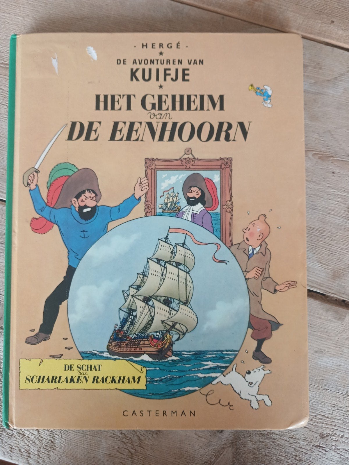 Kuifje - het geheim van de eekhoorn - de schat van Scharlake, Boeken, Eén comic, Ophalen of Verzenden, Gelezen, Europa