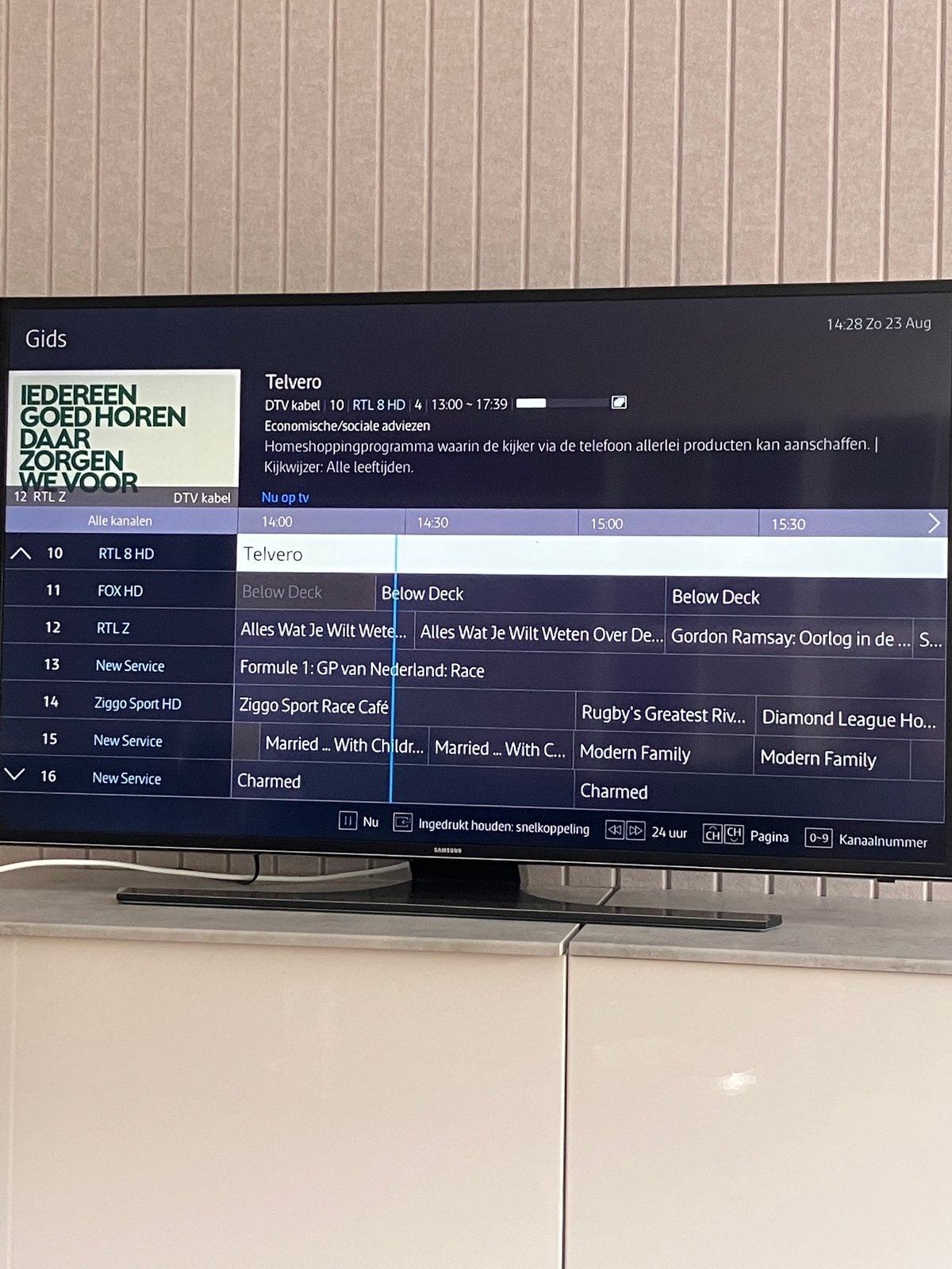 Samsung 48 inch Smart Tv incl Muurbeugel, Audio, Tv en Foto, Televisies, Ophalen, Gebruikt, 100 Hz, Samsung
