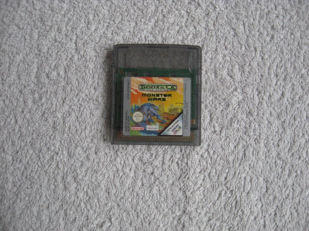 Godzilla Monster Wars - Game Boy Color (EUR) cartridge, Spelcomputers en Games, Gebruikt, 1 speler, Ophalen of Verzenden, Vanaf 3 jaar