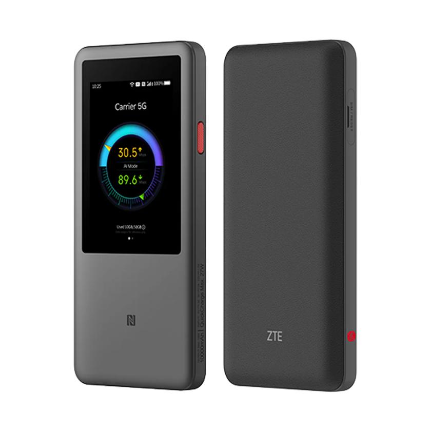 ZTE U60 Pro 5G MiFi Router - WiFi 7 - powerbankfunctie, Router met modem, Verzenden, Nieuw, Info@techwebshop.com