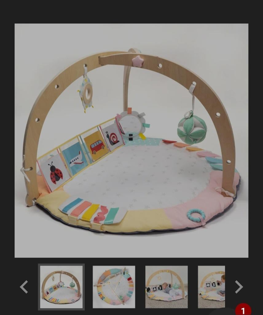 Oh My Baby Playgym - nieuwstaat; compleet in doos, Kinderen en Baby's, Speelgoed | Babyspeelgoed, Ophalen of Verzenden, Zo goed als nieuw