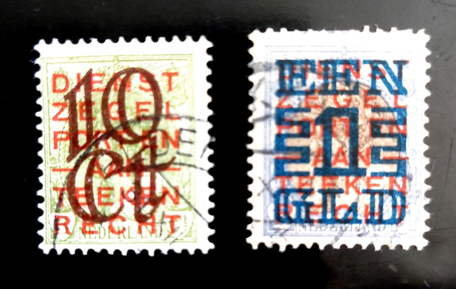 Postzegels Opruimings uitgifte 1923 gebruikt., Postzegels en Munten, Ophalen of Verzenden, T/m 1940, Gestempeld