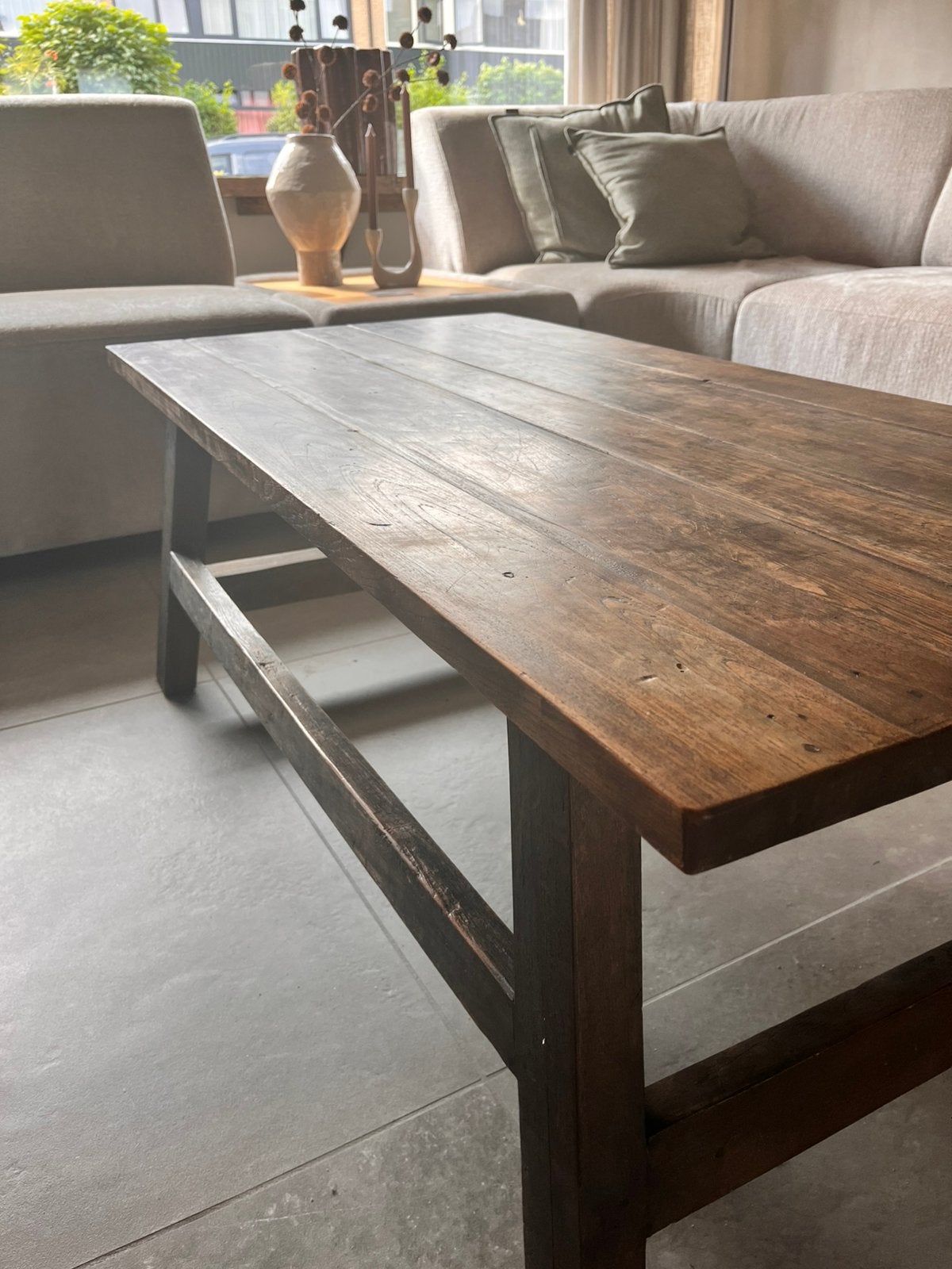 Aura Peeperkorn Salontafel, Ophalen, 100 tot 150 cm, 50 tot 100 cm, Zo goed als nieuw