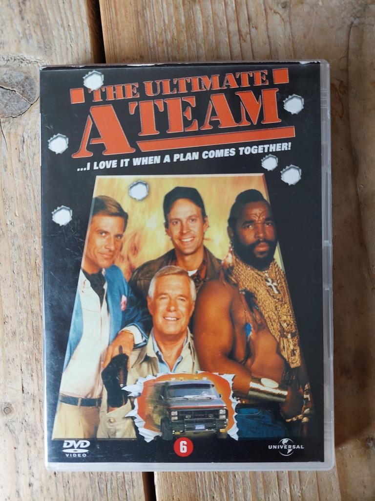 The Ultimate A Team 2 DVD/ 6 afleveringen, Vanaf 6 jaar, Ophalen of Verzenden, Gebruikt, Actie