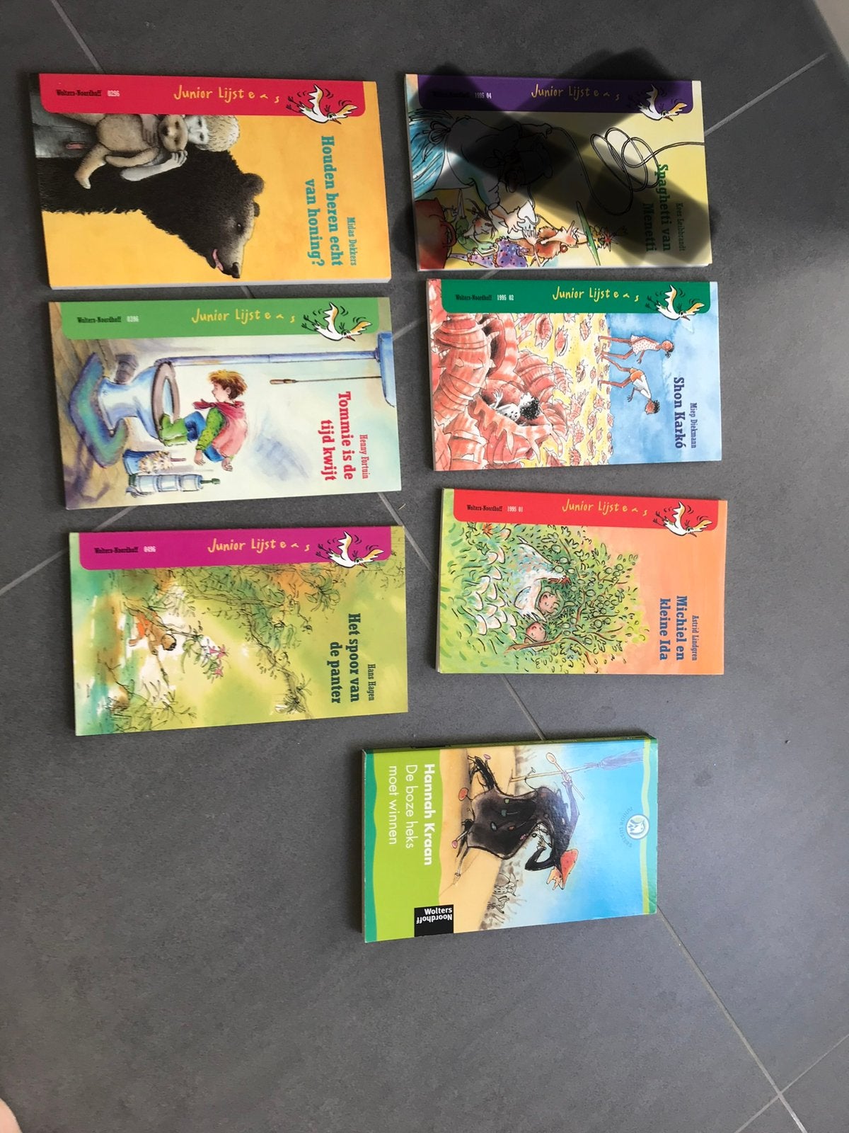 6 Junior lijster boeken in nette staat te koop, Boeken, Ophalen of Verzenden, Zo goed als nieuw