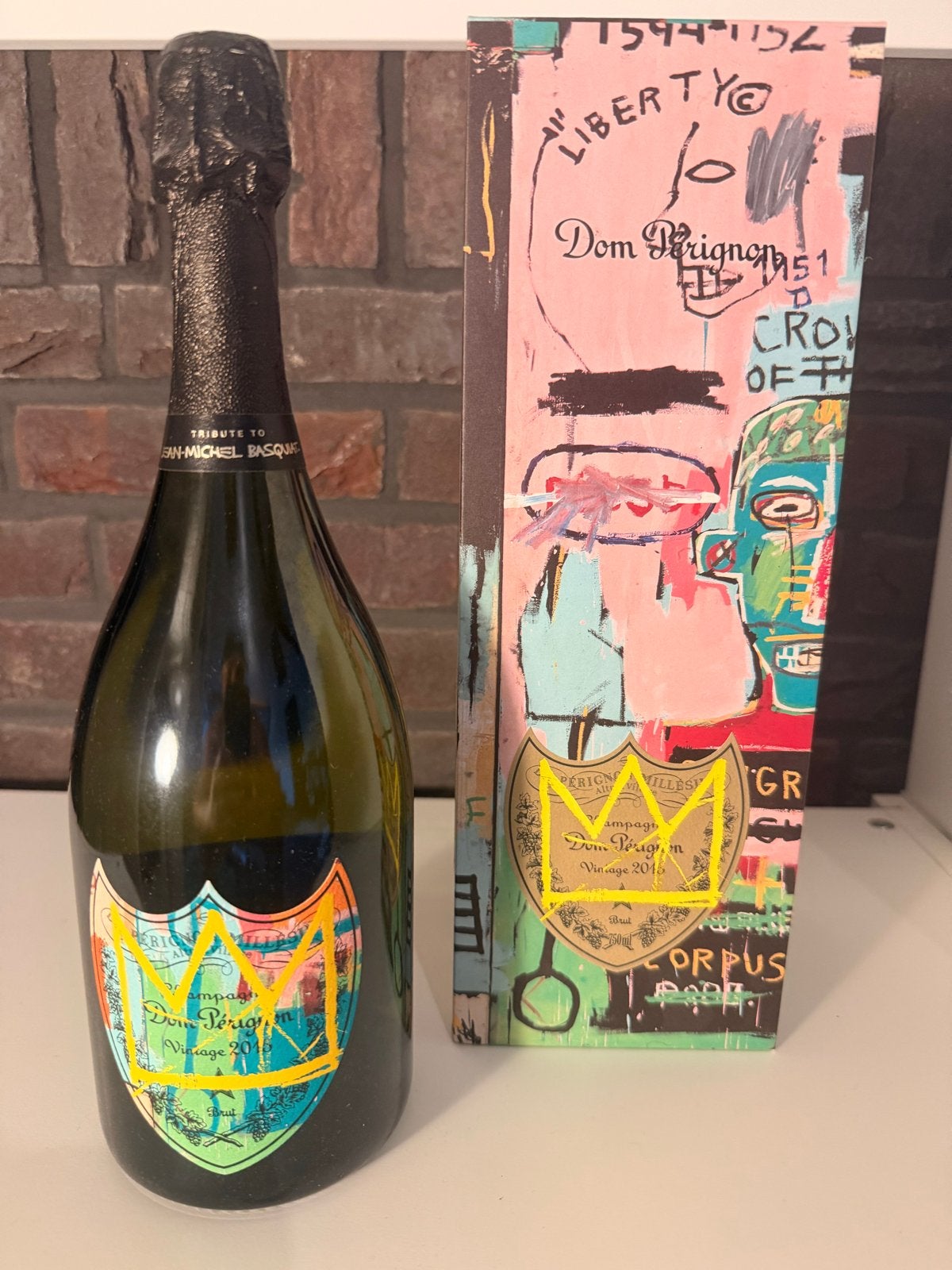 Dom Pérignon Vintage 2015 Jean-Michel Basquiat Editie, Ophalen of Verzenden, Nieuw, Frankrijk, Champagne