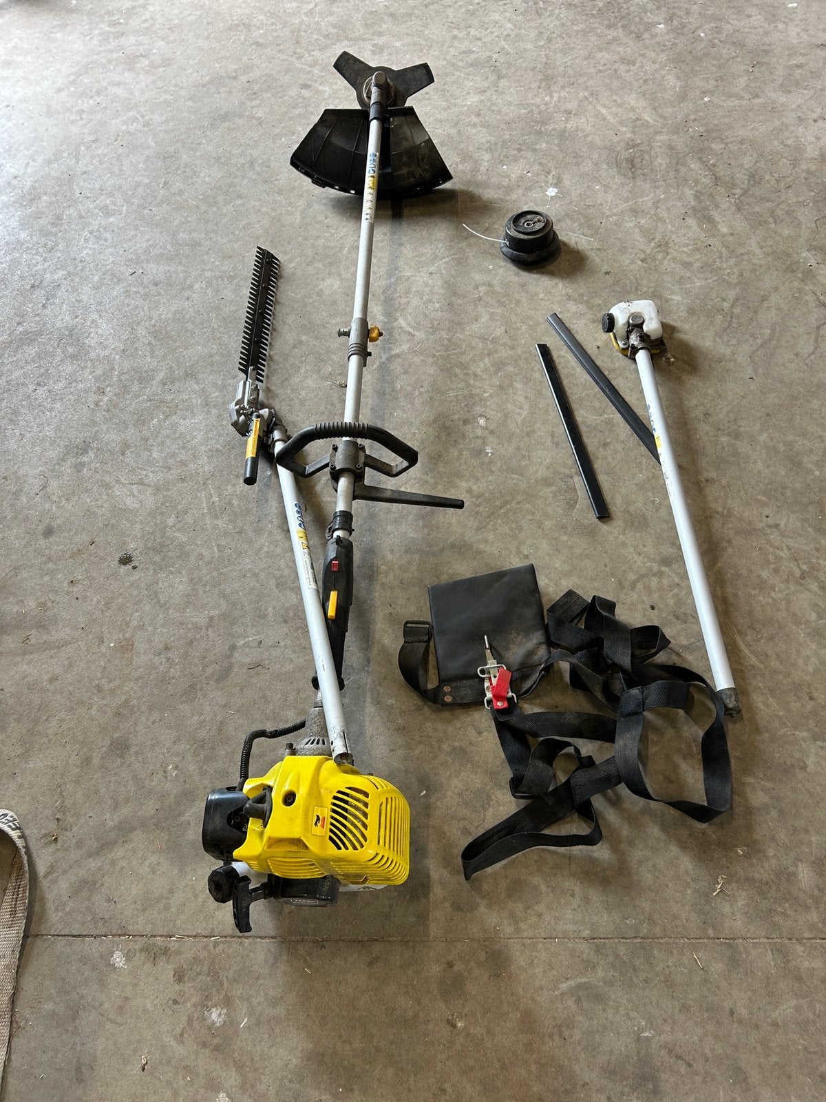 Texas multitool, Ophalen, Gebruikt, Benzine