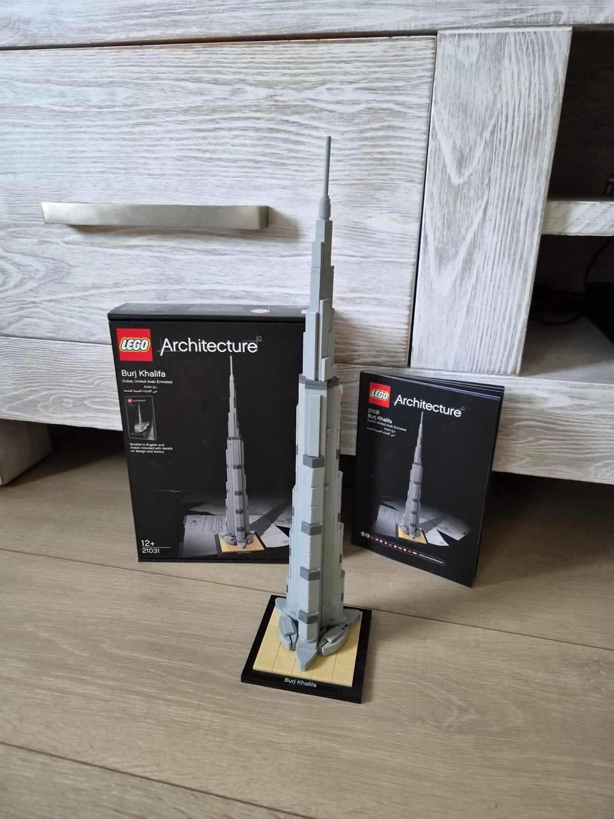 Lego Architecture 21031 Burj Khalifa, Dubai, Inclusief instructies, Lego, Architecture, Ophalen of Verzenden